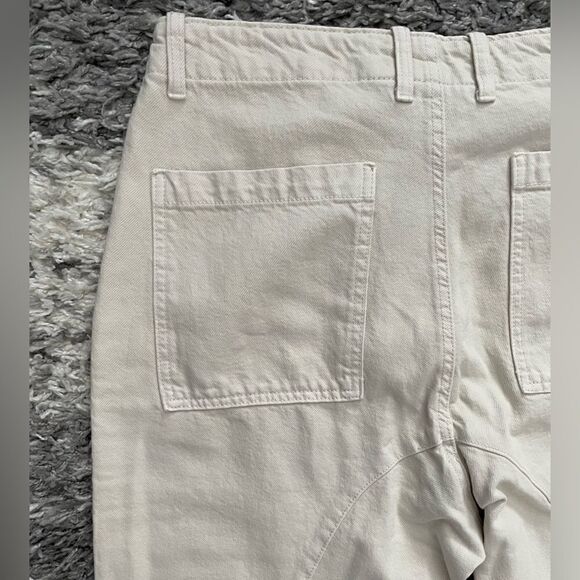 NWT Zara Cotton Pants With Pockets - Picture 10 of 11